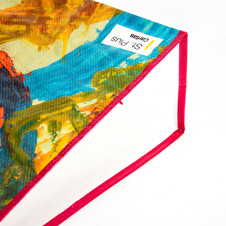 カスタム 不織布 ショッピングバッグ PP 織布 ショッピング